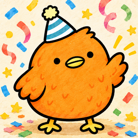 Peepi at the party