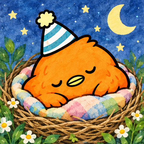 Peepi taking a nap
