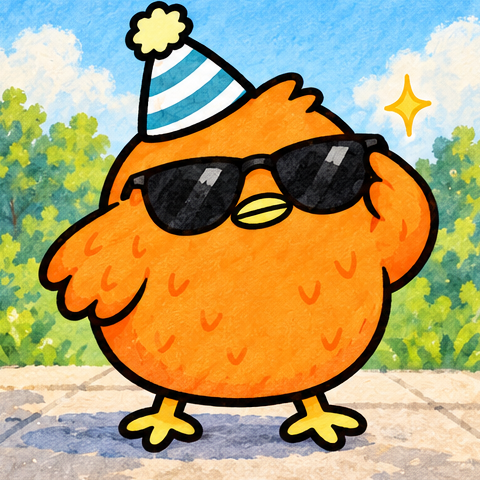 Peepi wearing sunglasses